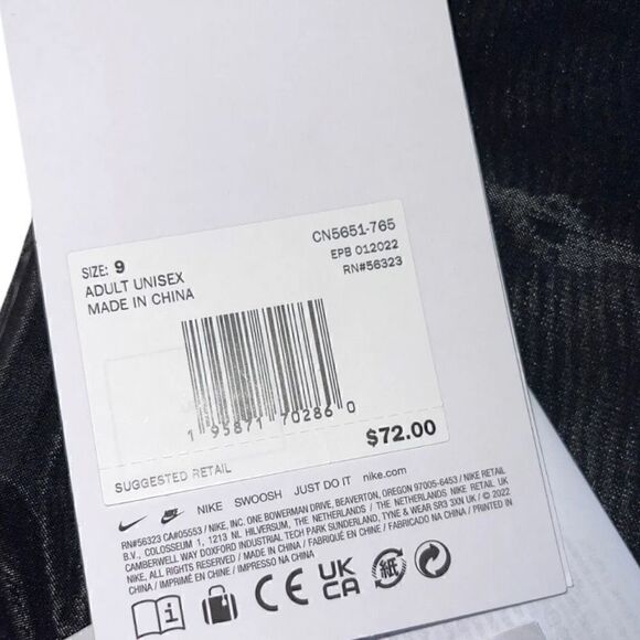 Nike GK Grip3 Football Soccer Goalkeeper Gloves size 9 CN5651-765 New with Tags - Picture 4 of 4